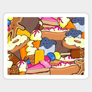 Dessert Pattern Sticker